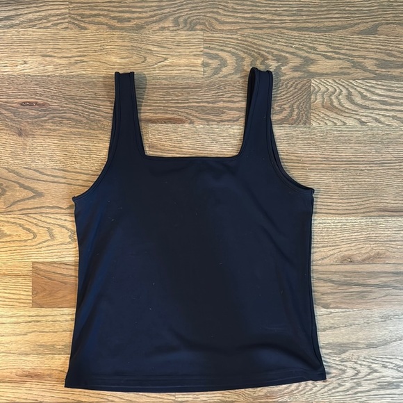 Navy Blue Women's Tank Top - Picture 4 of 6